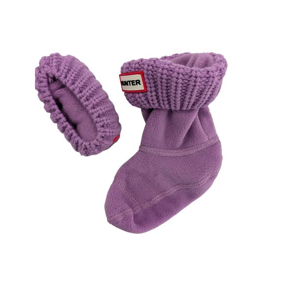 Hunter Kids Boot Socks Purple Size XS 5-7 - Picture 5 of 8